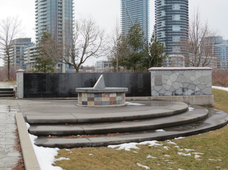 Air India Flight 182 Memorial at Humber Bay Park East in Toronto, ON